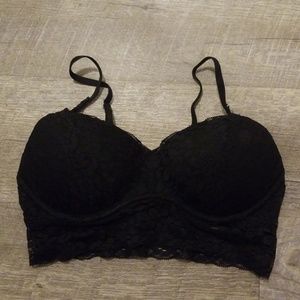 Hollister Black Lace Push Up Bra. XS. 3/$25